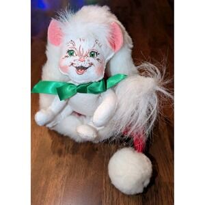 Annalee Mobilitee Kitty Cat Santa Hat Christmas Doll Catnip Craze Collection